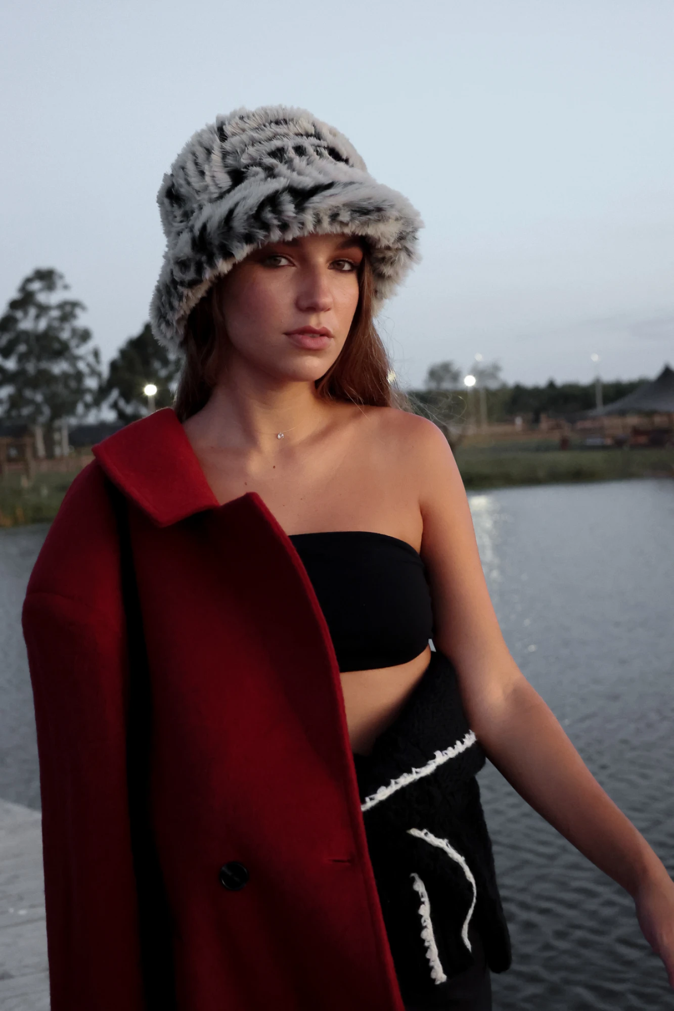 Chaqueta Ofelia rojo m/l