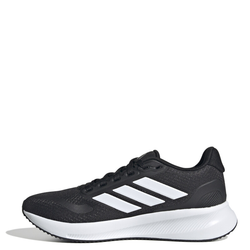 Championes de Niños Adidas Run Falcon 5 Negro - Blanco