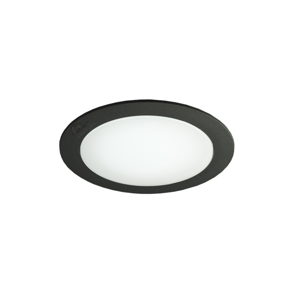 Luminaria de embutir LED techo negra IP67 Ø160mm - FL0976 