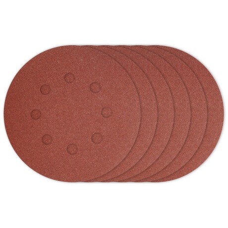 Set 50 Lijas Para Lijadora Roto Orbital 5'' 125mm Set 50 Lijas Para Lijadora Roto Orbital 5'' 125mm