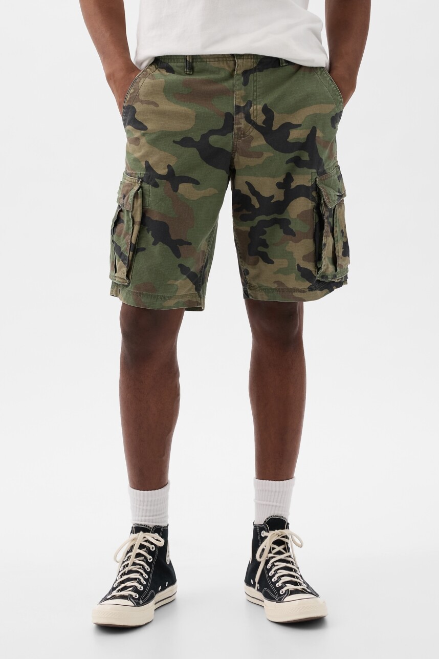 Bermuda Cargo Hombre Camo