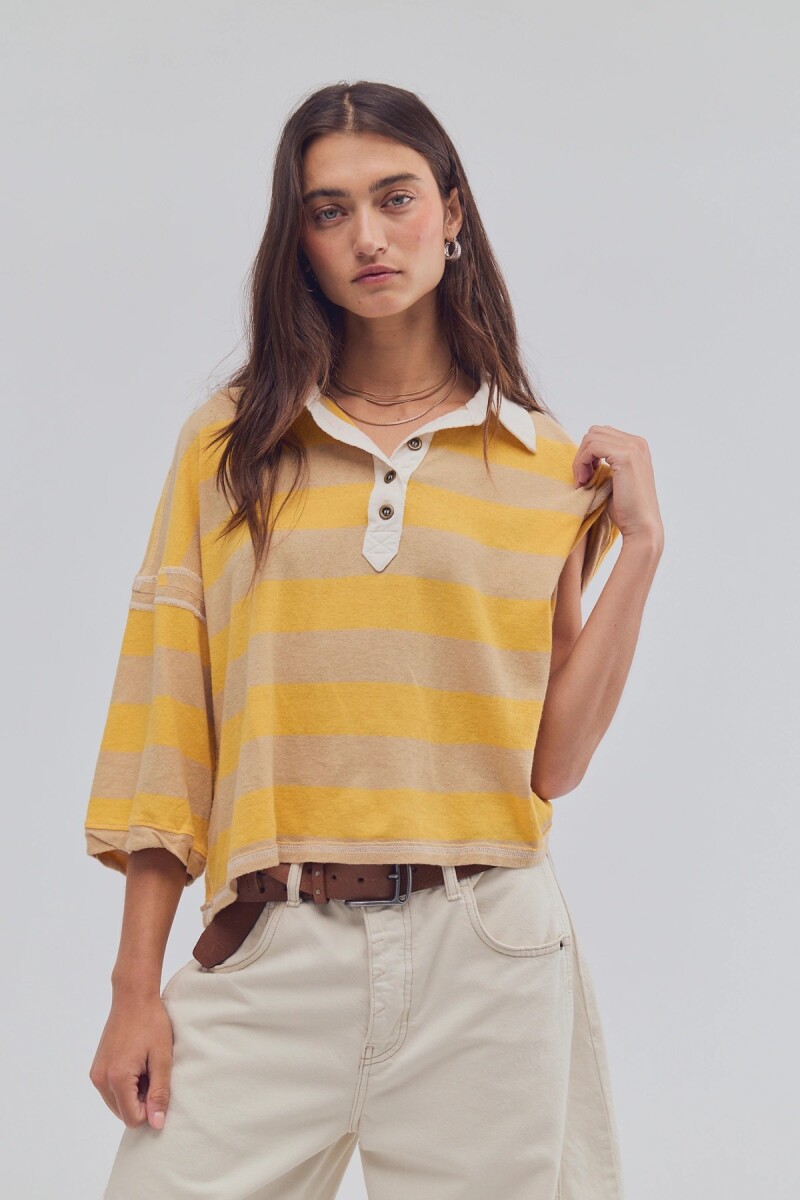 REMERA AUGGIE Amarillo