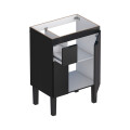 MUEBLE DE BAÑO MAGNOLIA NEGRO SIN TAPA Mueble De Baño Magnolia Negro Sin Tapa