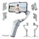 Estabilizador Gimbal 360 IA seguimiento facial automático 3 ejes Sin Color