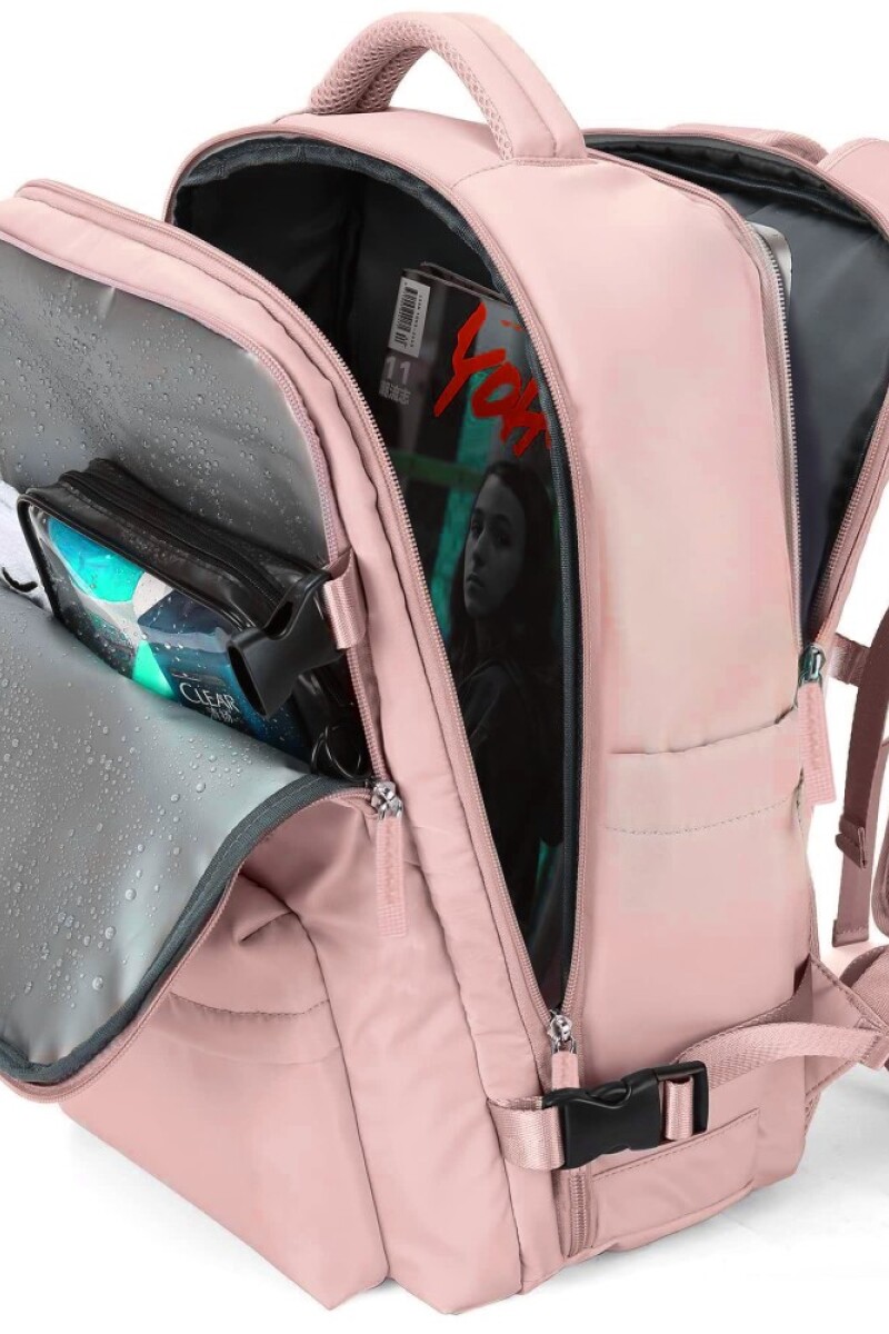 Mochila travel tech Beige