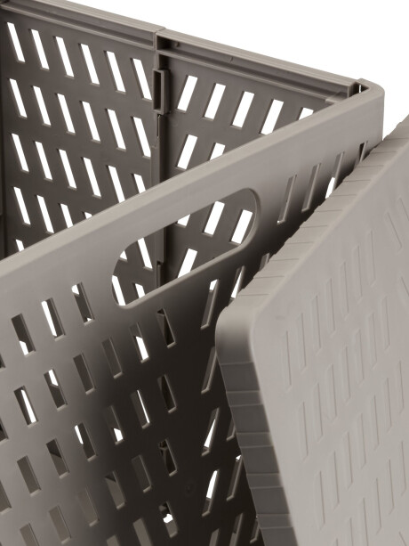 Cesta MILAS A28xL30xA30cm plegable gris Cesta MILAS A28xL30xA30cm plegable gris