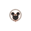 Anillo para celular diseño orejas con brillos color negro Anillo Para Celular Diseño Orejas Con Brillos Color Negro