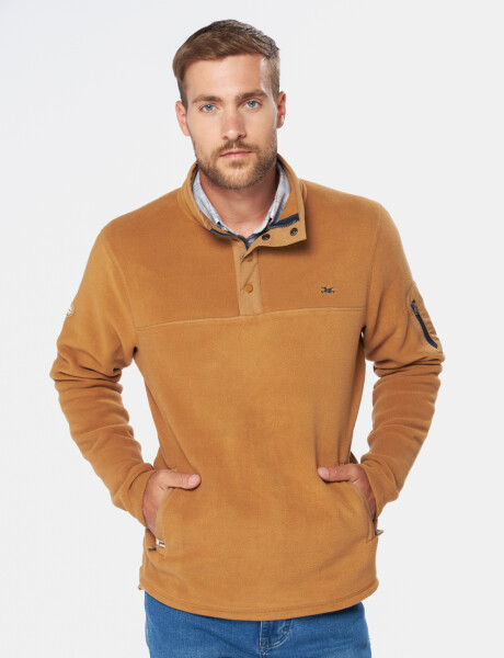 BUZO POLAR DE ABRIGO Mostaza