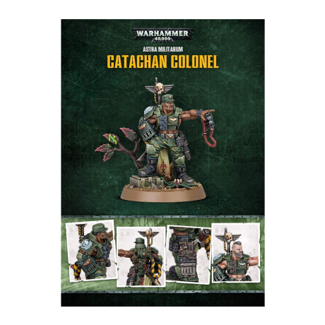 Warhammer 40K Astra Militarum Catchan Colonel Warhammer 40K Astra Militarum Catchan Colonel