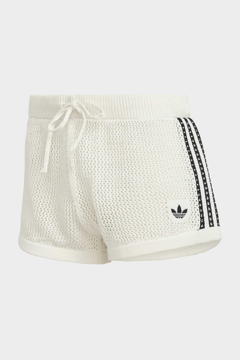 CROCHET SHORTS Blanco