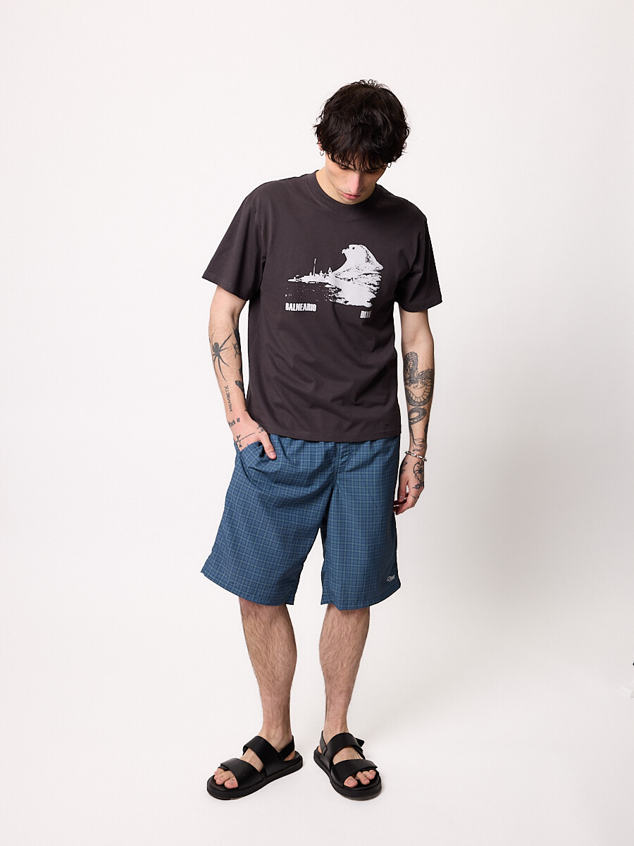 T-SHIRT M/C AGUILA DIXIE Gris Oscuro