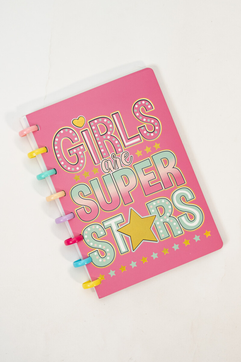 Cuaderno Girls, A5 - Estampado 2 