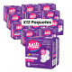Mili Día & Noche Suave Con Alas X8 Unidades Pack de 12