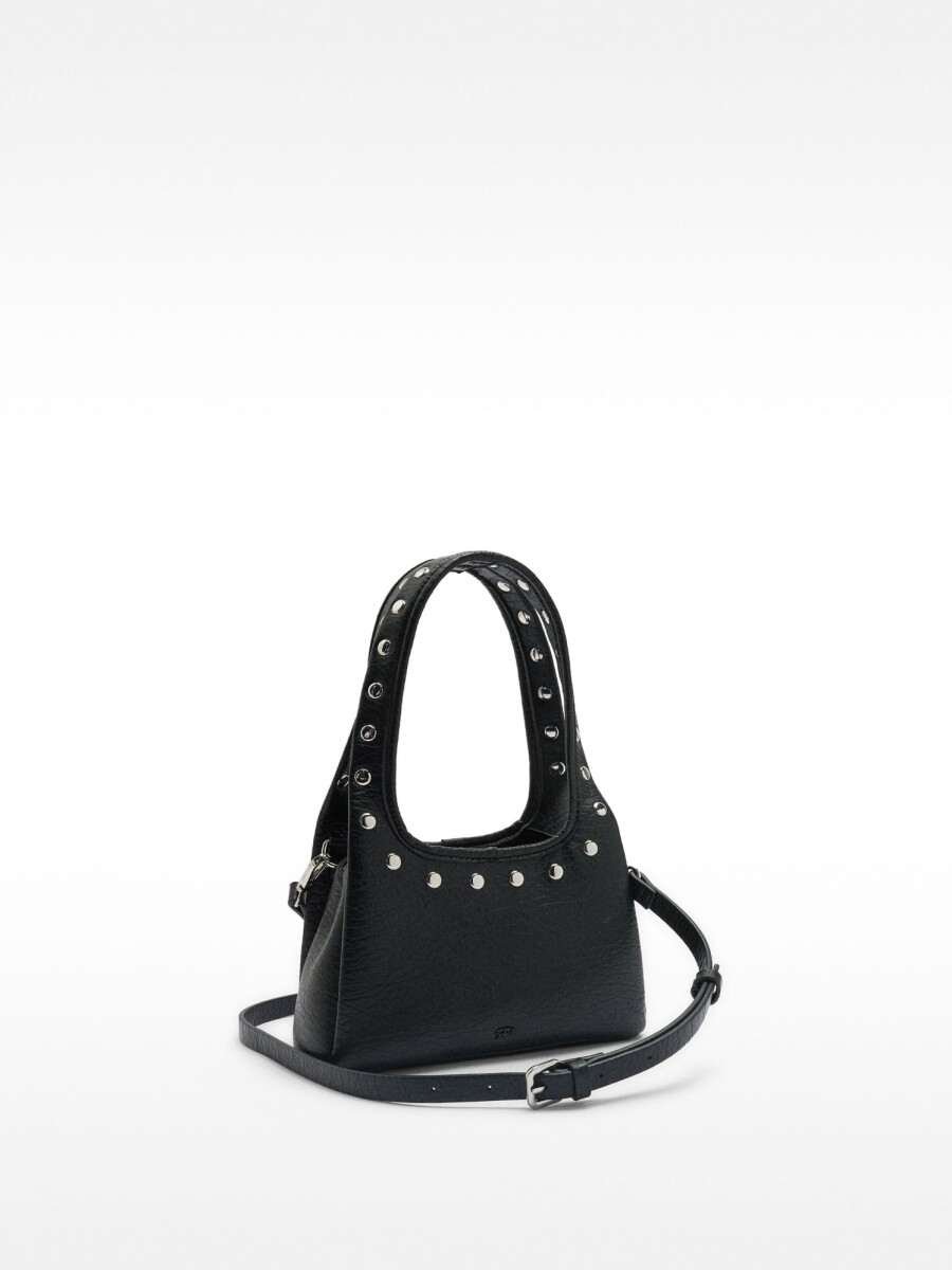 Bolso De Hombro Con Tachuelas negro