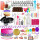 Set De Decoración Repostería Tortas Pasteles 700 Pcs Coc001003
