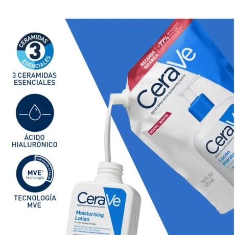 Cera Ve Recarga Loción Hidratante 473ml Cera Ve Recarga Loción Hidratante 473ml