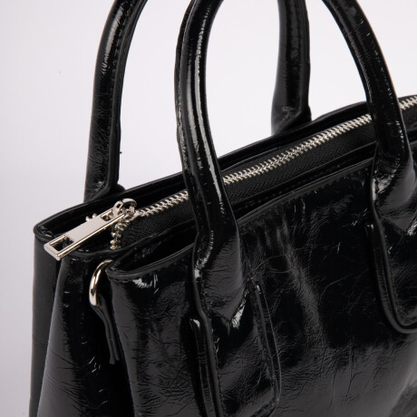 CARTERA MINI TOTE SHINY Negro