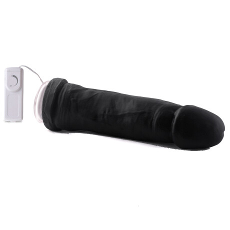 Vibrador Super Large Con Ventosa Negro