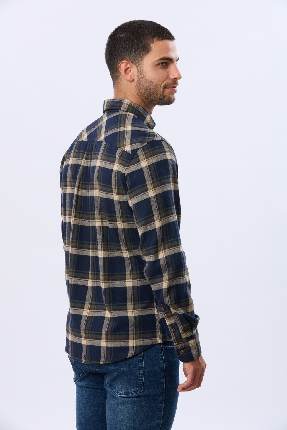 CAMISA DE VIYELA Verde