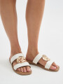 Sandalia Jurame Marfil / Off White