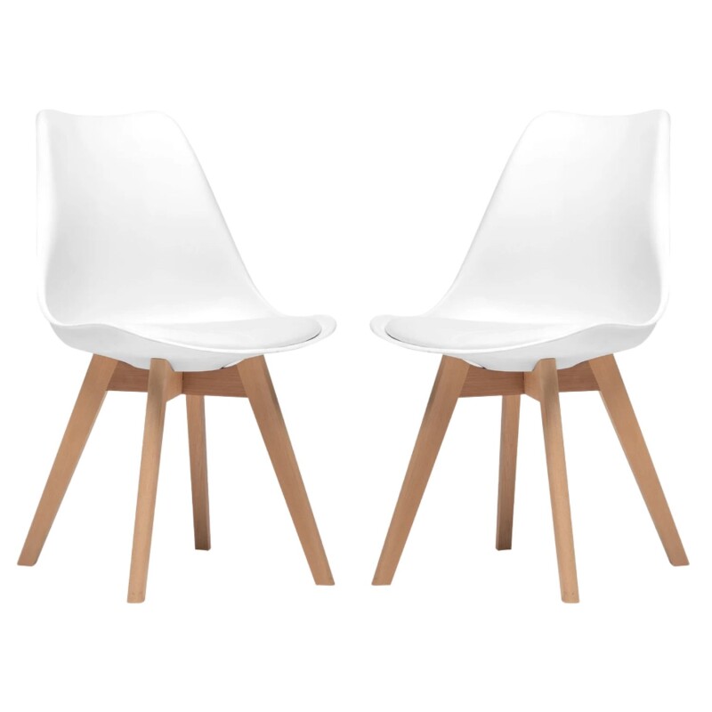 Silla Eames Pack 2 unidades Acolchonada Silla Eames Pack 2 unidades Acolchonada