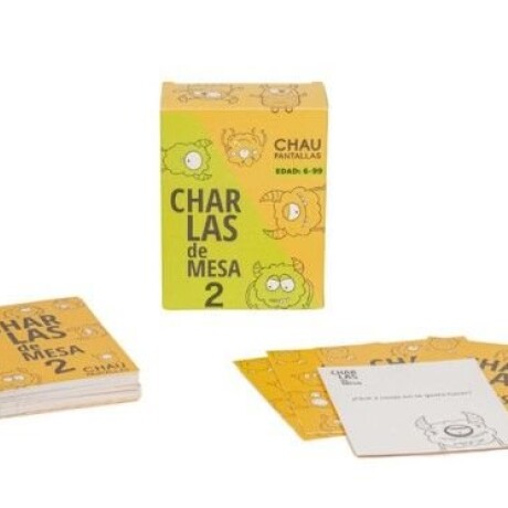 CHARLAS DE MESA 2 CHARLAS DE MESA 2