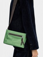 Bolso Bandolera De Nylon S verde