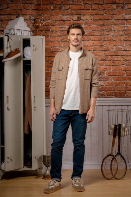 Overshirt Tomm Beige