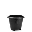 MACETA REDONDA 5 LITROS NEGRO REF 0292 MACETA REDONDA 5 LITROS NEGRO REF 0292
