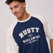 T-SHIRT RUSTY ERNEUS AZUL