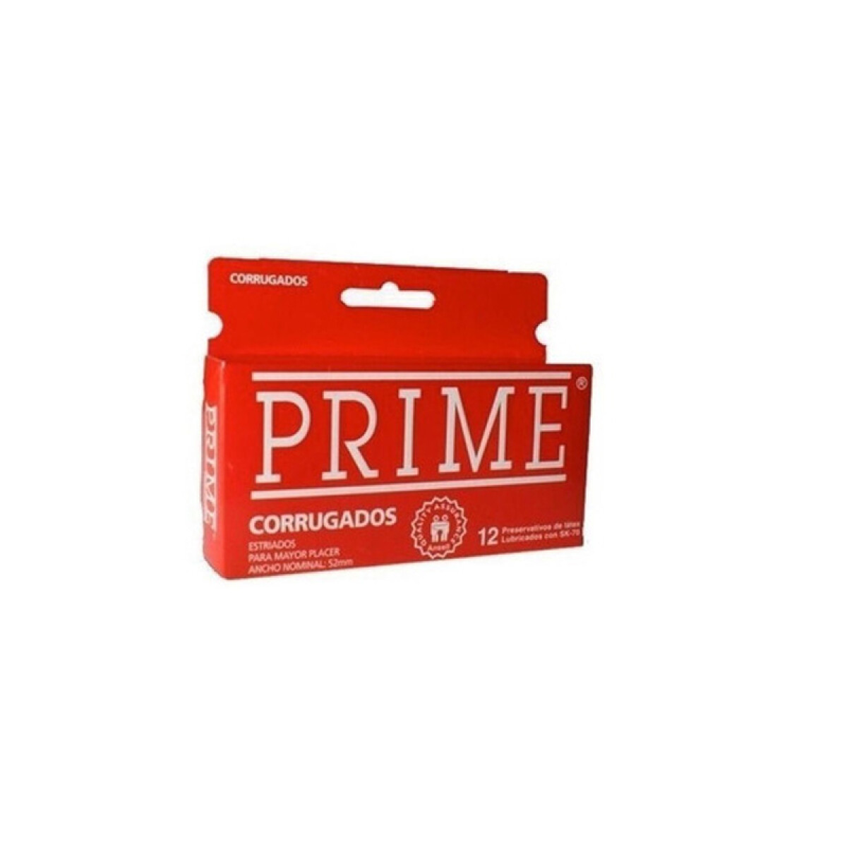 Preservativo PRIME (cajita x12u ) - Corrugados 