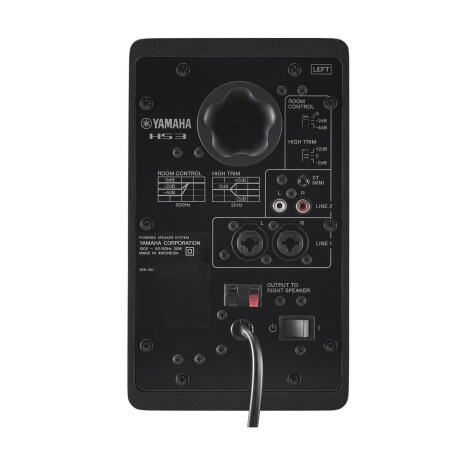 Monitor De Estudio Yamaha Hs3 Black 3" Par Monitor De Estudio Yamaha Hs3 Black 3" Par