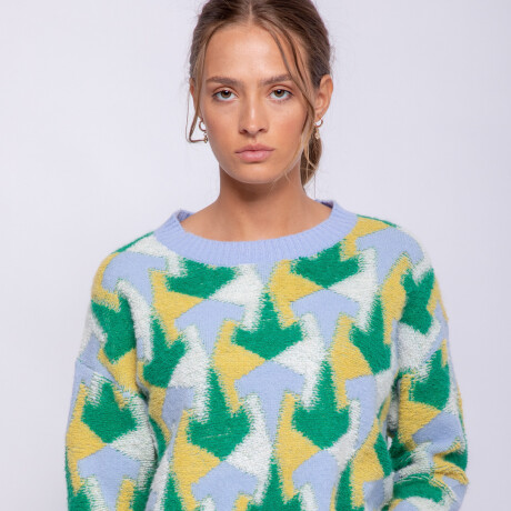 SWEATER RUTH Celeste Cielo