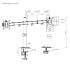Soporte Para Doble Monitor Movil De Mesa De 17''a 32'' Soporte Para Doble Monitor Movil De Mesa De 17''a 32''
