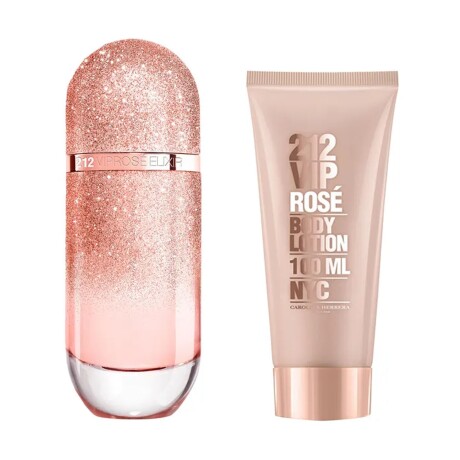 Set Perfume Carolina Herrera 212 VIP Rosé Elixir EDP 80ml + Body Lotion Original Set Perfume Carolina Herrera 212 VIP Rosé Elixir EDP 80ml + Body Lotion Original