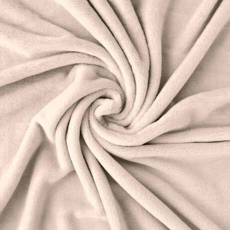 Manta Pijama Polar Manga Bolsillo Suave 185x175cm Beige