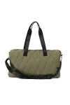 Bolso deportivo capitoneado Verde