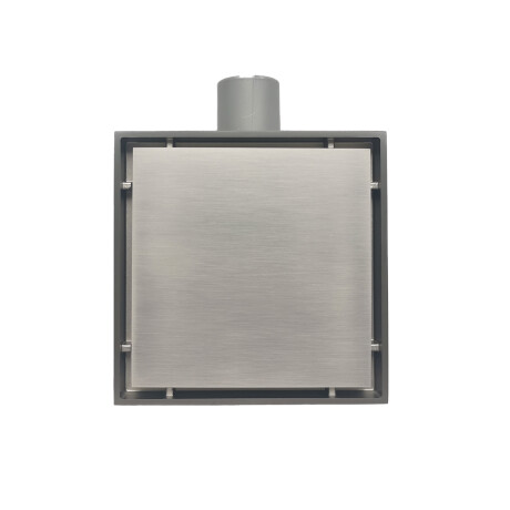GRIFERIA DESAGÜE SATINADO HORIZONTAL 15X15 CM BAÑO 000
