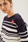 Remera Line Patch Azul