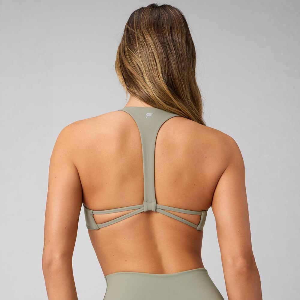 Top Pureluxe Plunge Low Impact Bra Mujer Seagrass