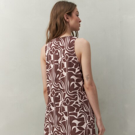 VESTIDO MARLON PRINT Rosa Bebé