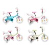 Bicicleta Baccio Mystic Sweet rodado 16 Blanco/Rosa