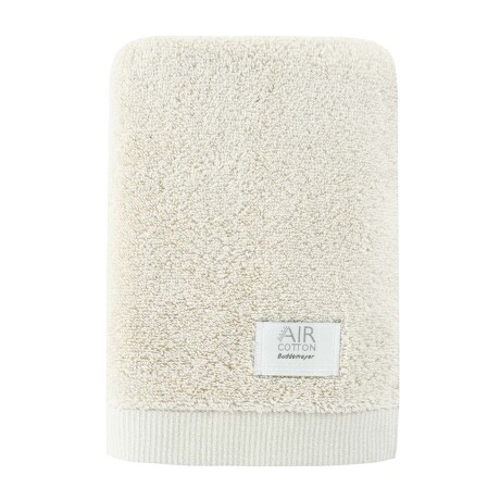 TOALLA DE MANO ALGODON NATURAL-BEIGE DUAL AIR BUDDEMEYER CREMA