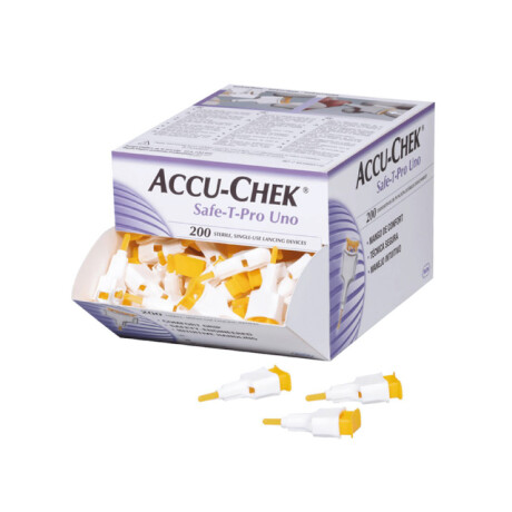 Lancetas Accu-Chek Safe-T-Pro Uno Lancetas Accu-Chek Safe-T-Pro Uno
