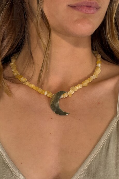COLLAR LUNELLA Amarillo