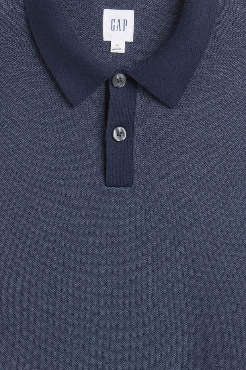 Buzo Tipo Polo Hombre Tapestry Navy