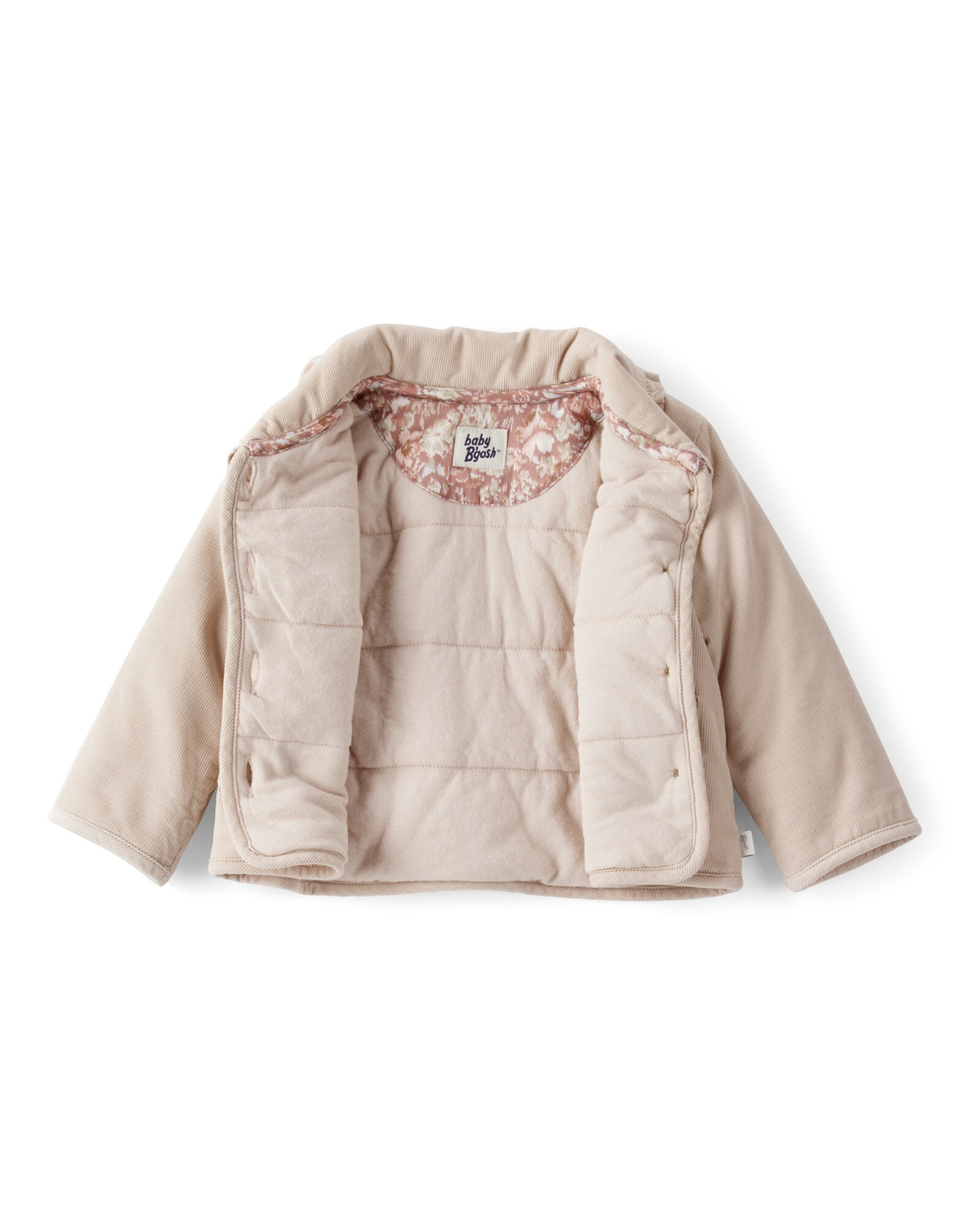 Campera de pana, khaki Sin color