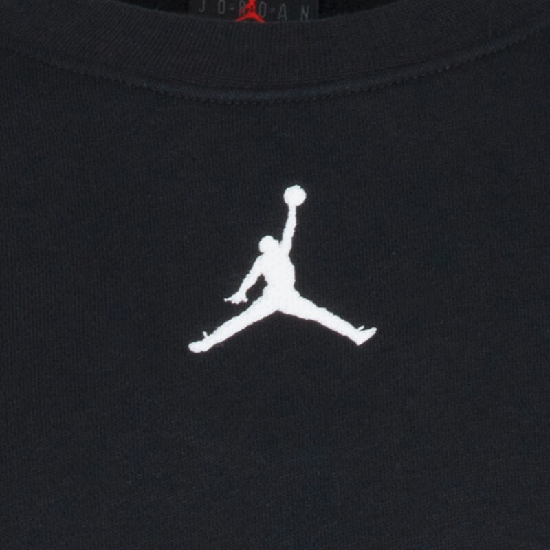Camiseta Jumpman Icon Play Crew de Niña Negro