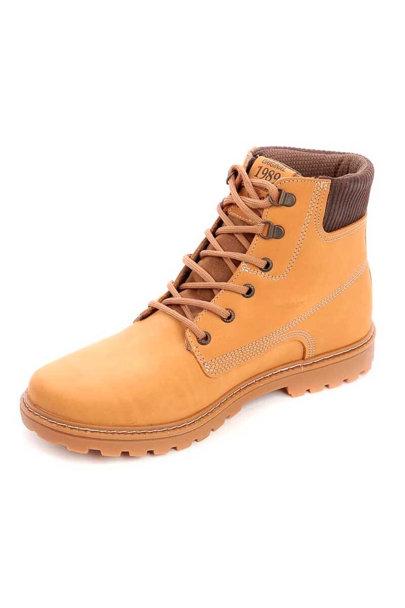 BOTA PEGADA CUERO 181058 Beige