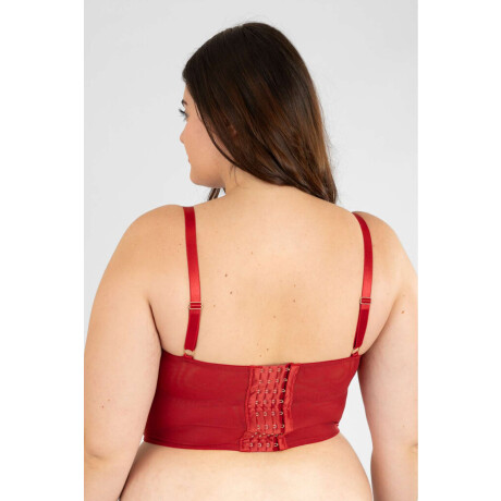 Corset rubi Rojo